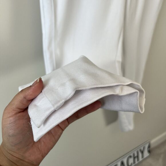 Express Columnist High Waisted Knit Ankle Pants White Women’s Size XL NWT’s - Picture 15 of 15